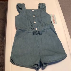 Size 2T adorable denim romper